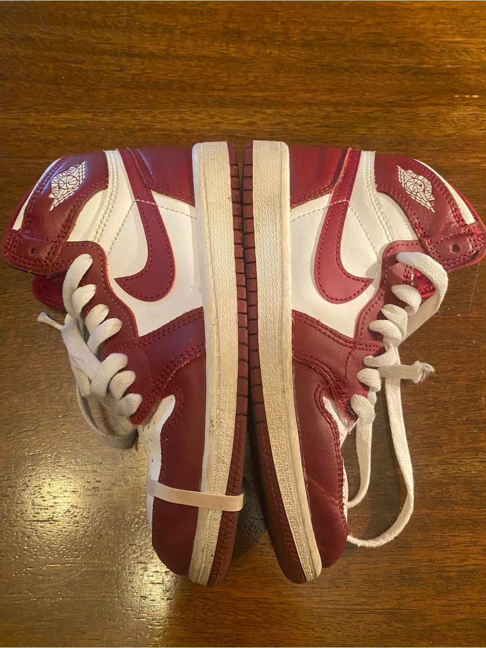 Nike Air Jordan 1 Retro High OG Artisanal Team Red PS Size 1Y FD1412-160 Sneaker